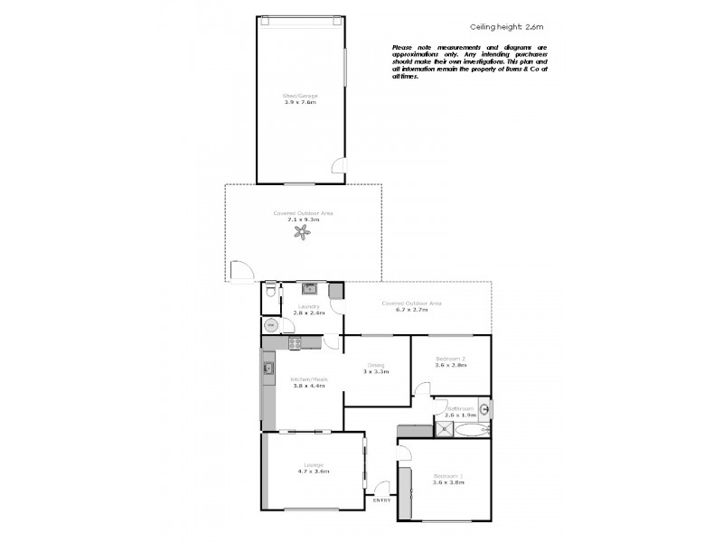 8 Tecoma Street, Red Cliffs VIC 3496 Floorplan