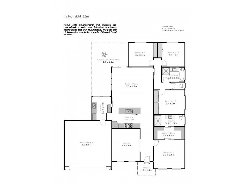 24 Sunrise Drive, Mildura VIC 3500 Floorplan