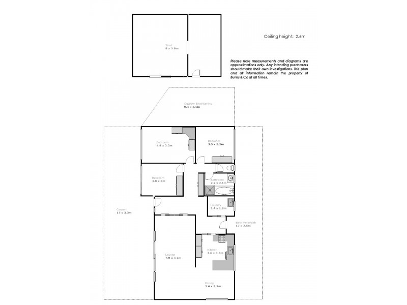 17 Foster Street, Merbein VIC 3505 Floorplan