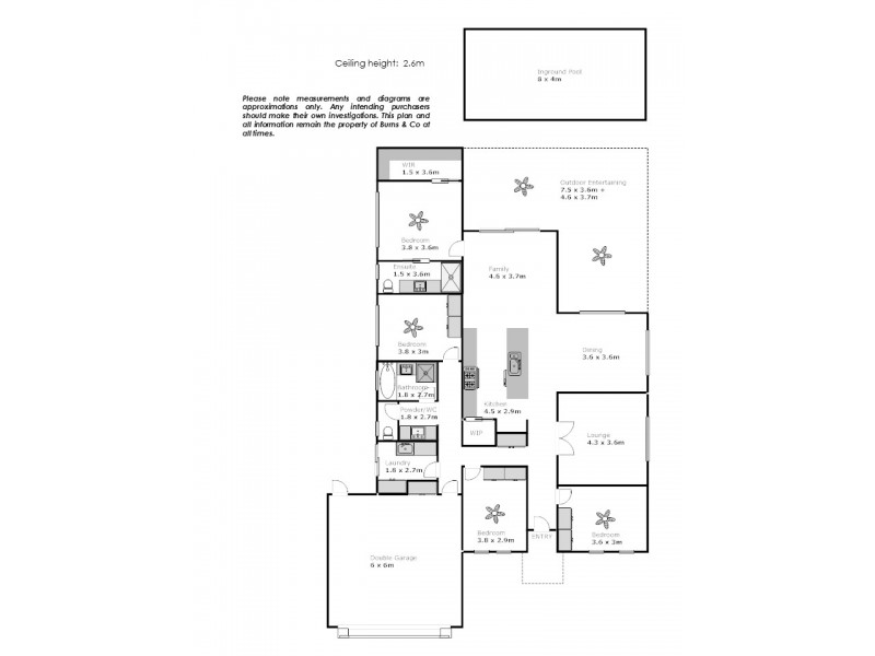 5 Dominic Court, Mildura VIC 3500 Floorplan