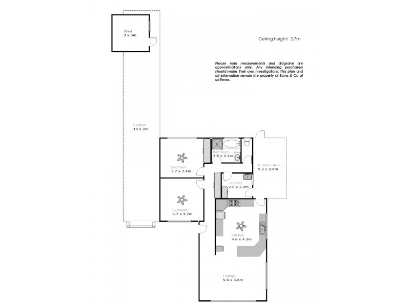 115 Eleventh Street, Mildura VIC 3500 Floorplan