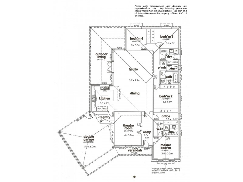 5 Touriga Court, Mildura VIC 3500 Floorplan