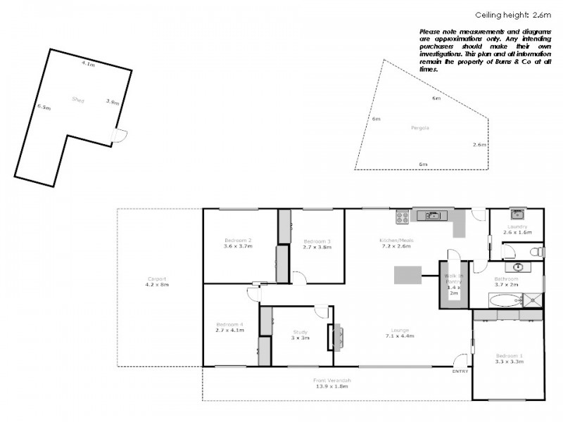 3 Palm Court, Merbein VIC 3505 Floorplan