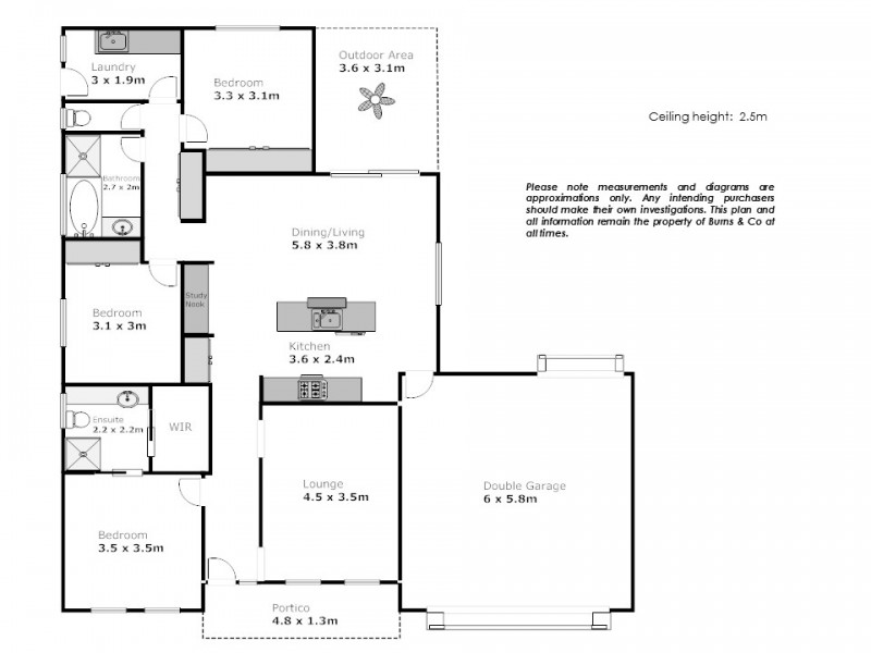 24 Olivia Drive, Mildura VIC 3500 Floorplan