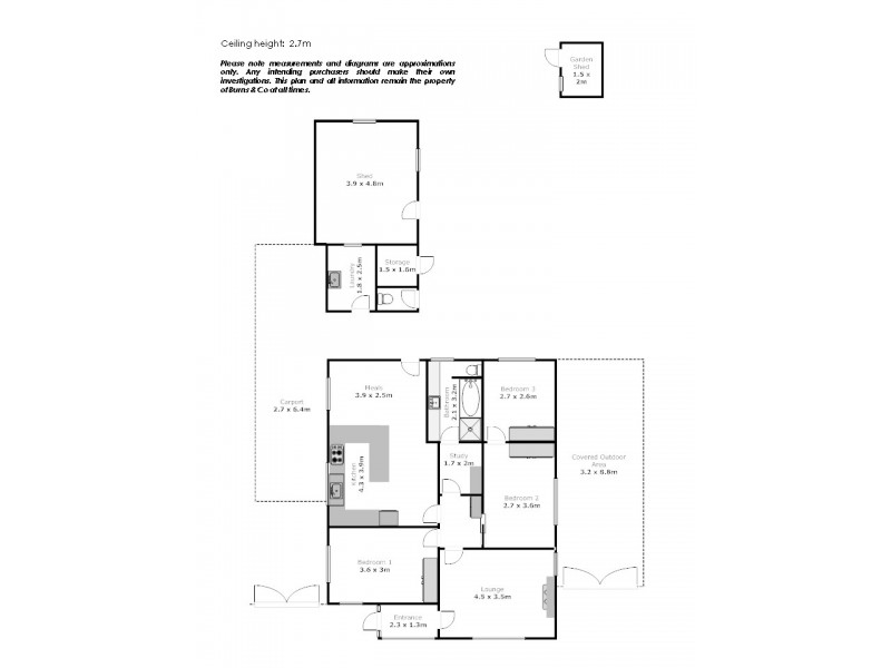 219 Eighth Street, Mildura VIC 3500 Floorplan