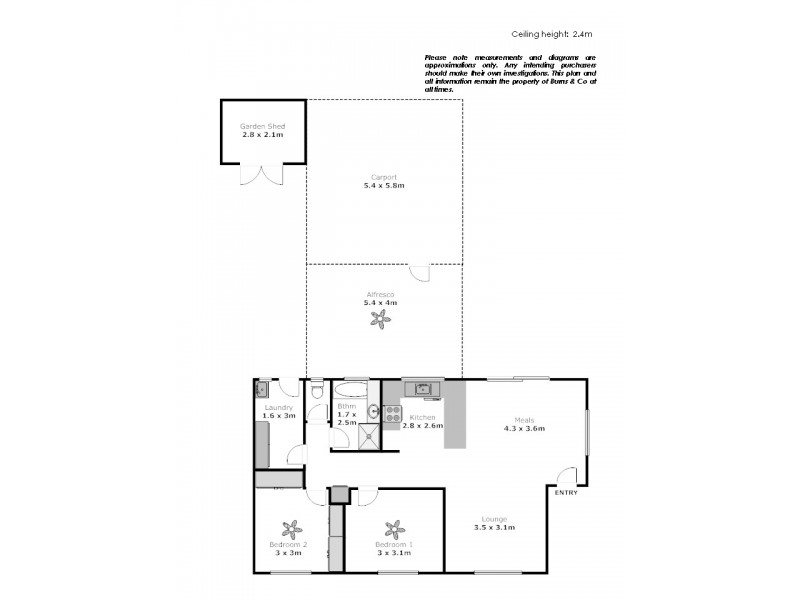 1/32 Plantation, Mildura VIC 3500 Floorplan