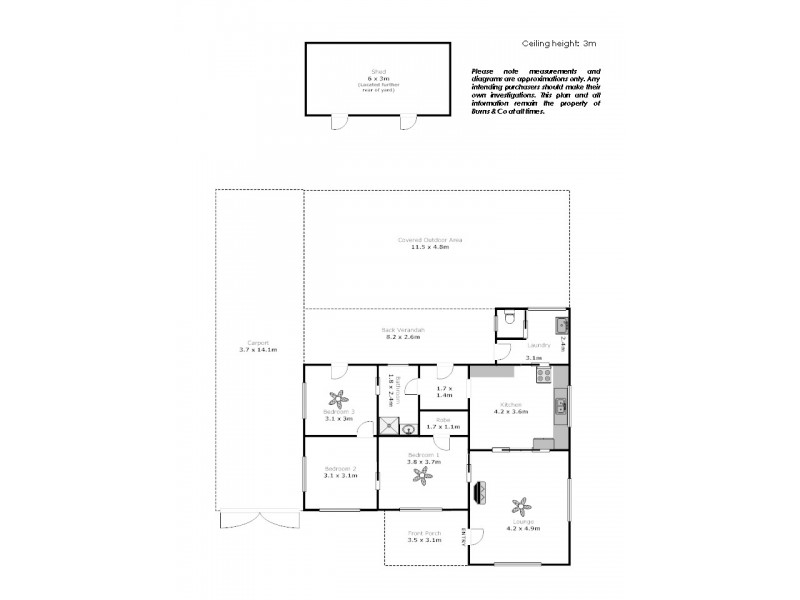 36 Armstrong Avenue, Wentworth NSW 2648 Floorplan