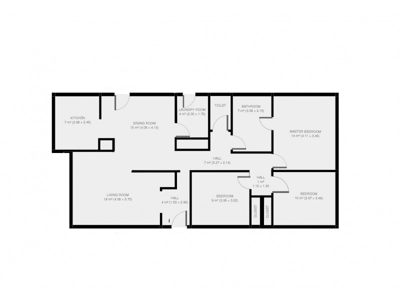 1/217 Thirteenth Street, Mildura VIC 3500 Floorplan