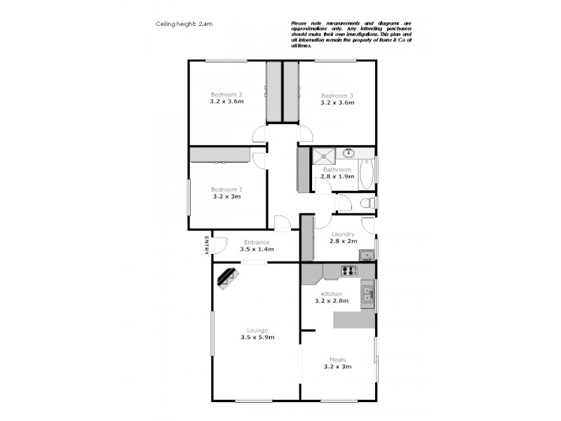 3 Hartley Court, Mildura VIC 3500 Floorplan