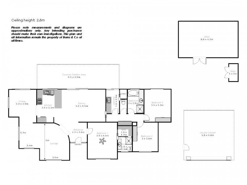 431 Ontario Avenue, Mildura VIC 3500 Floorplan