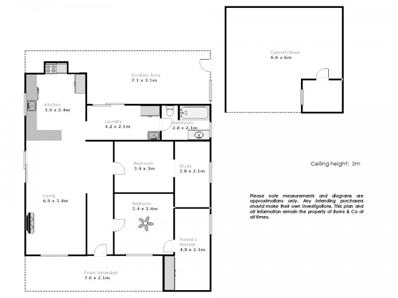 68 River Avenue, Birdwoodton VIC 3505 Floorplan