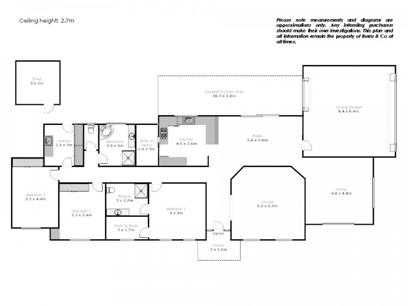 1 Liberty Court, Mildura VIC 3500 Floorplan