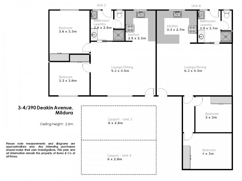 4/390 Deakin Avenue, Mildura VIC 3500 Floorplan