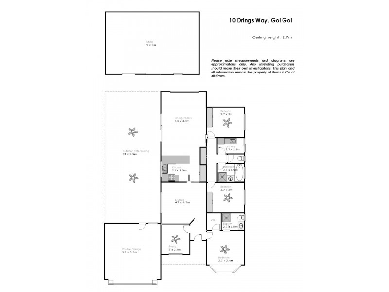 10 Drings Way, Gol Gol NSW 2738 Floorplan