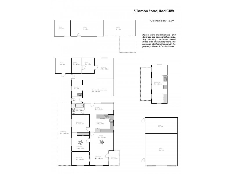 5 Tambo Road, Red Cliffs VIC 3496 Floorplan