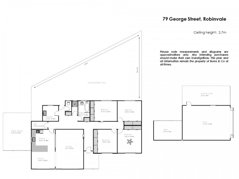 79 George Street, Robinvale VIC 3549 Floorplan