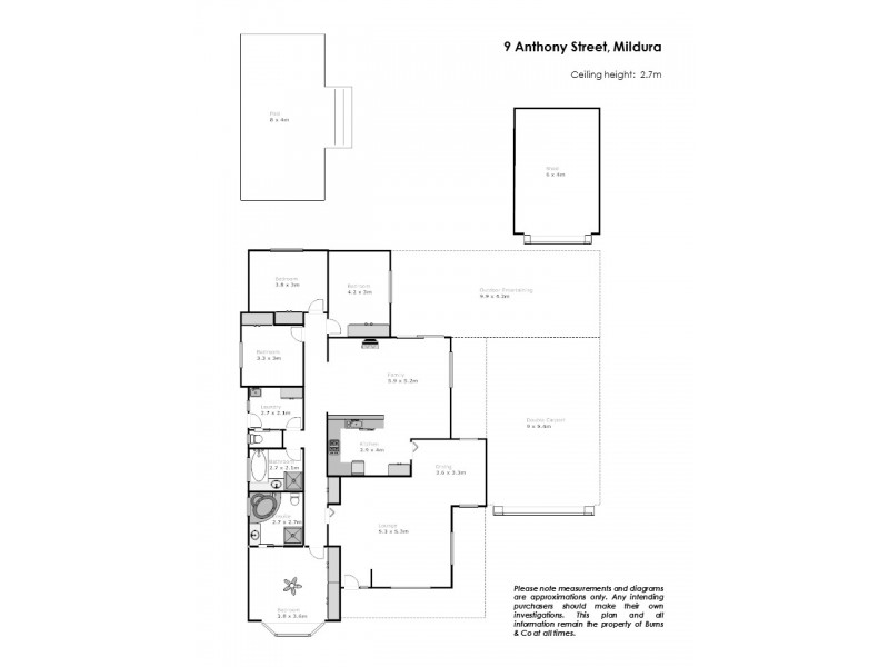 9 Anthony Street, Mildura VIC 3500 Floorplan