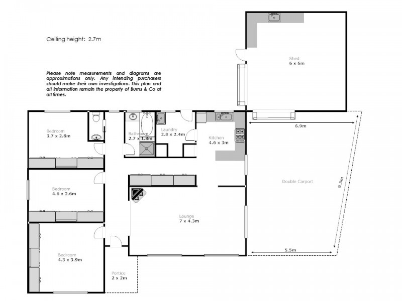 23 Lisa Crescent, Mildura VIC 3500 Floorplan