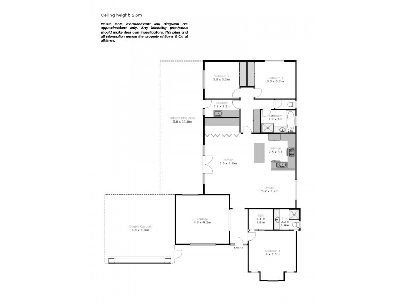 8 Laila Court, Mildura VIC 3500 Floorplan