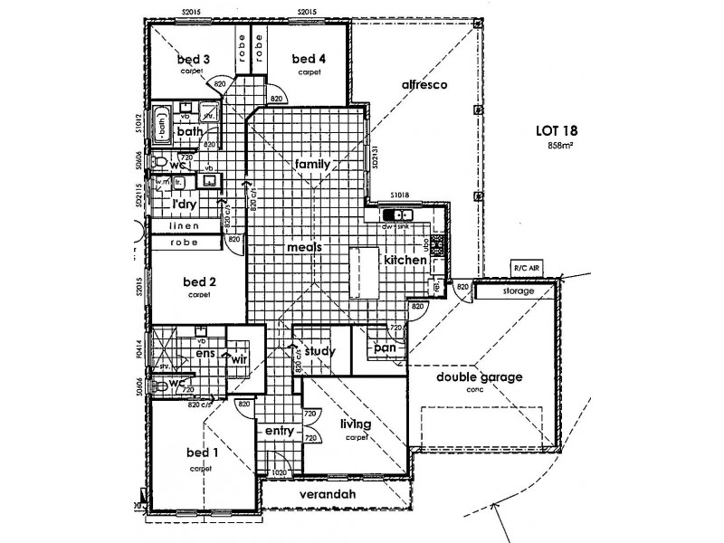 1 Touriga Court, Mildura VIC 3500 Floorplan