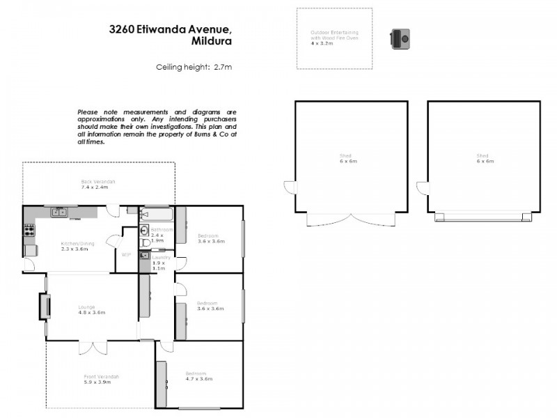 3260 Etiwanda Avenue, Mildura VIC 3500 Floorplan