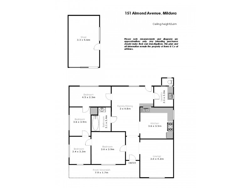 151 Almond Avenue, Mildura VIC 3500 Floorplan