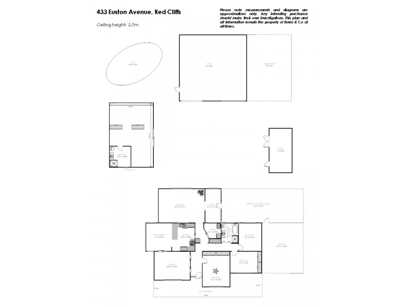 433 Euston Avenue, Red Cliffs VIC 3496 Floorplan