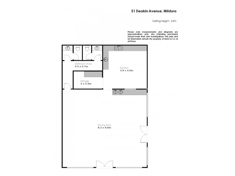 51 Deakin Avenue, Mildura VIC 3500 Floorplan