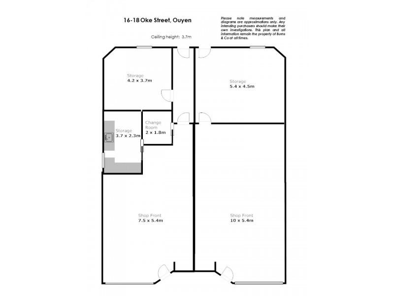 16 and 18 Oke Street, Ouyen VIC 3490 Floorplan