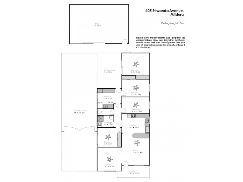 405 Etiwanda Avenue, Mildura VIC 3500 Floorplan