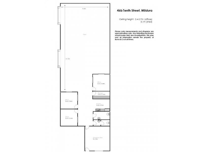 46B Tenth Street, Mildura VIC 3500 Floorplan