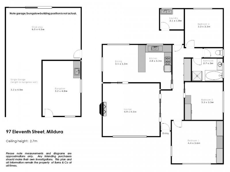97 Eleventh Street, Mildura VIC 3500 Floorplan