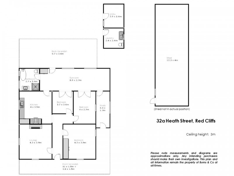 32A Heath Sreet, Red Cliffs VIC 3496 Floorplan