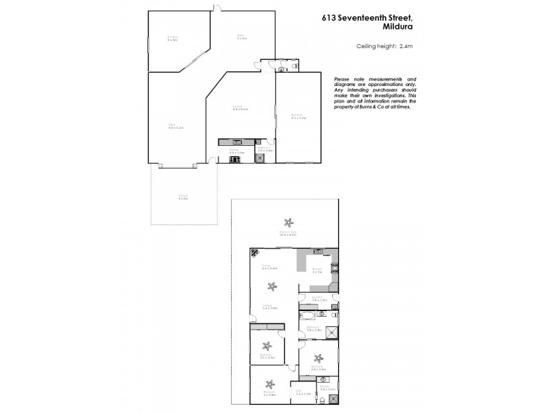 613 Seventeenth Street, Mildura VIC 3500 Floorplan