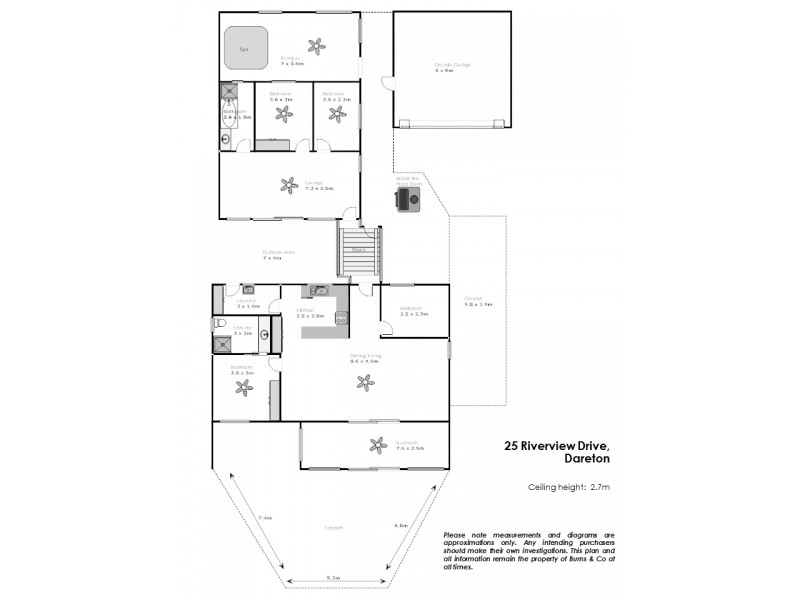 25 Riverview Drive, Dareton NSW 2717 Floorplan