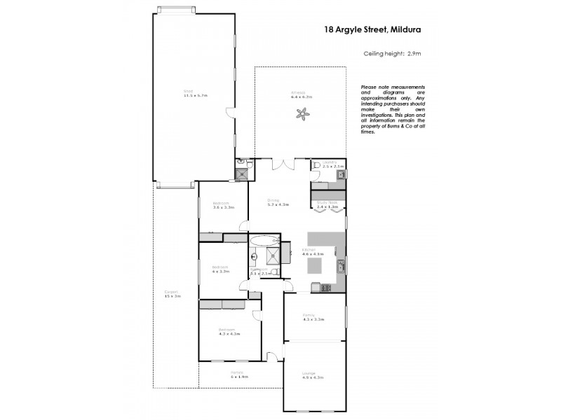 18 Argyle Street, Mildura VIC 3500 Floorplan