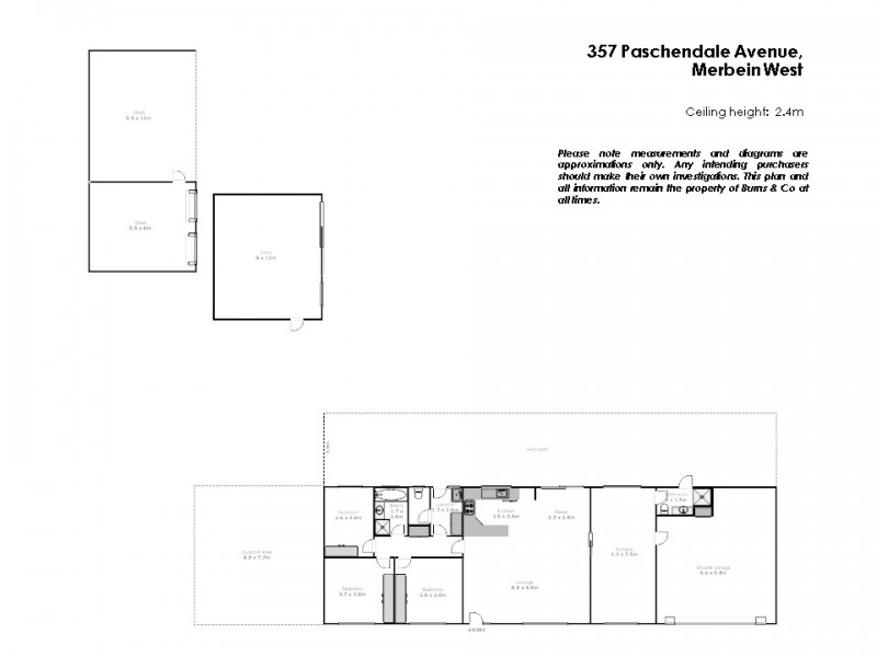 357 Paschendale Avenue, Merbein West VIC 3505 Floorplan