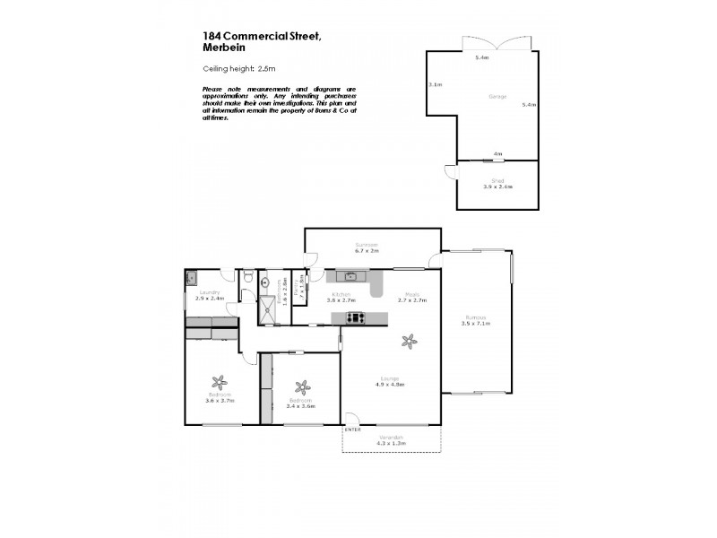 184 Commercial Street, Merbein VIC 3505 Floorplan