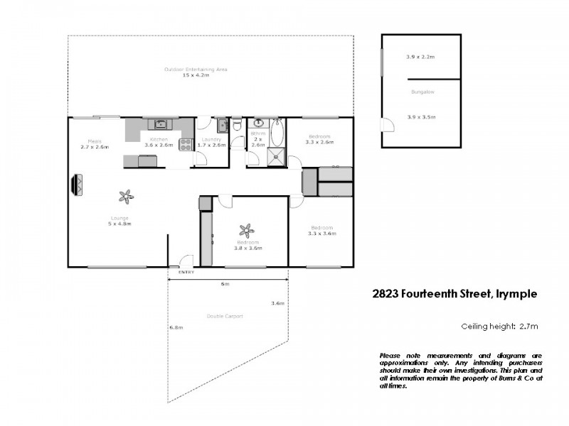2823 Fourteenth Street, Irymple VIC 3498 Floorplan
