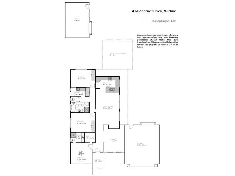 14 Leichhardt Drive, Mildura VIC 3500 Floorplan