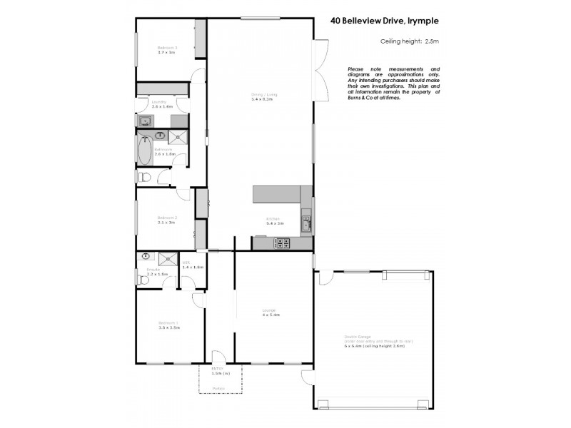 40 Belleview Drive, Irymple VIC 3498 Floorplan