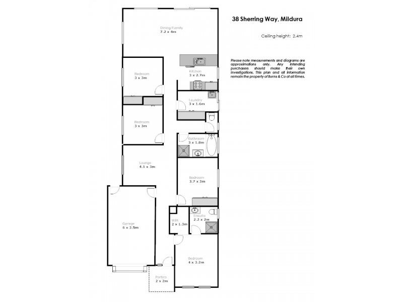 38 Sherring Way, Mildura VIC 3500 Floorplan