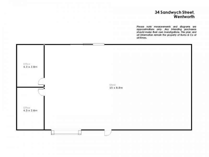 34 Sandwych Street, Wentworth NSW 2648 Floorplan