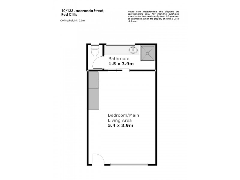 10/133 Calder Hwy, Red Cliffs VIC 3496 Floorplan