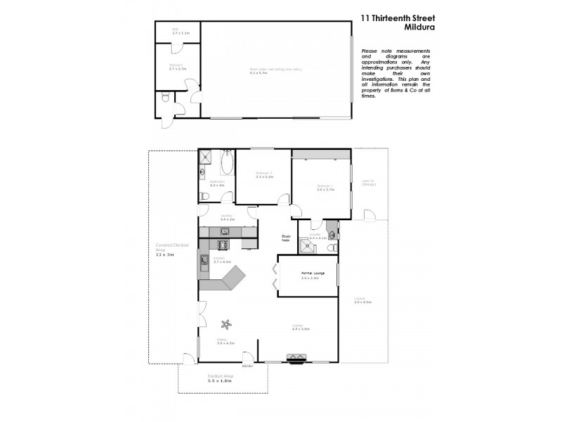11 Thirteenth Street, Mildura VIC 3500 Floorplan