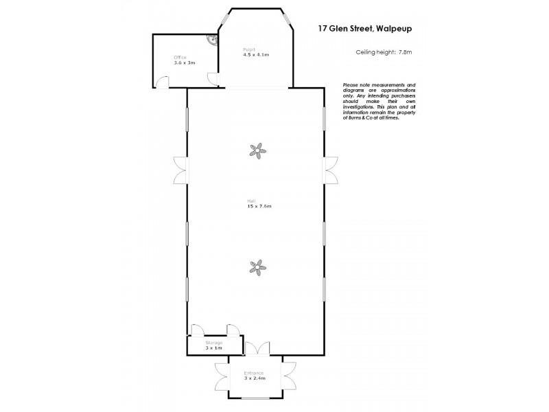 17 Glen Street, Walpeup VIC 3507 Floorplan