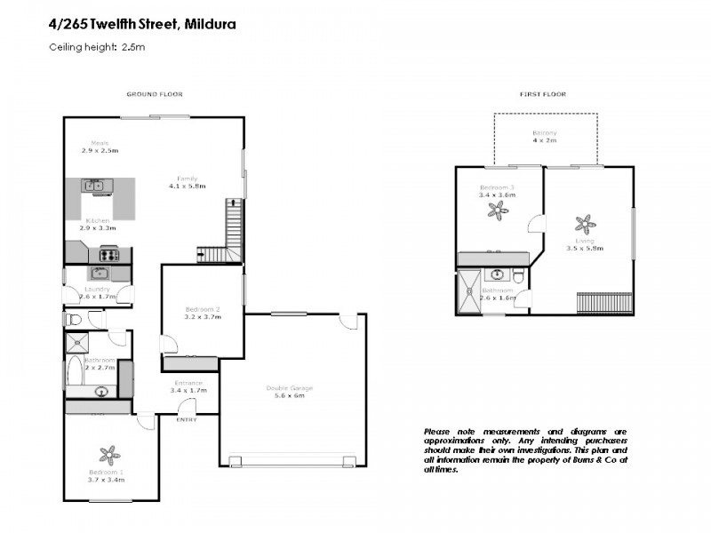 4/265 Twelfth Street, Mildura VIC 3500 Floorplan