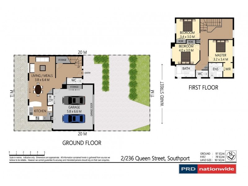 3/236 Queen Street, Southport QLD 4215 Floorplan