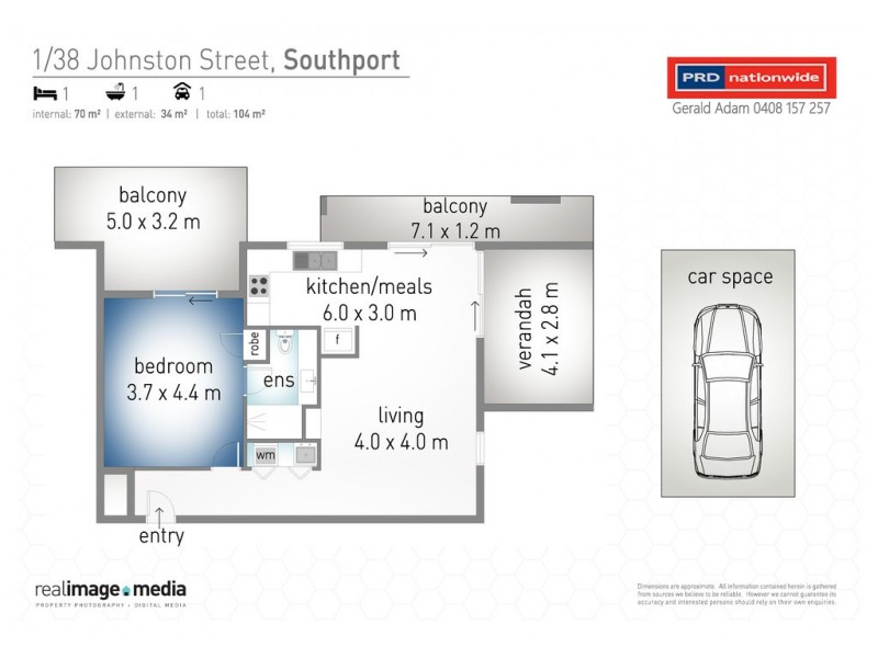 1/38 Johnston Street, Southport QLD 4215
