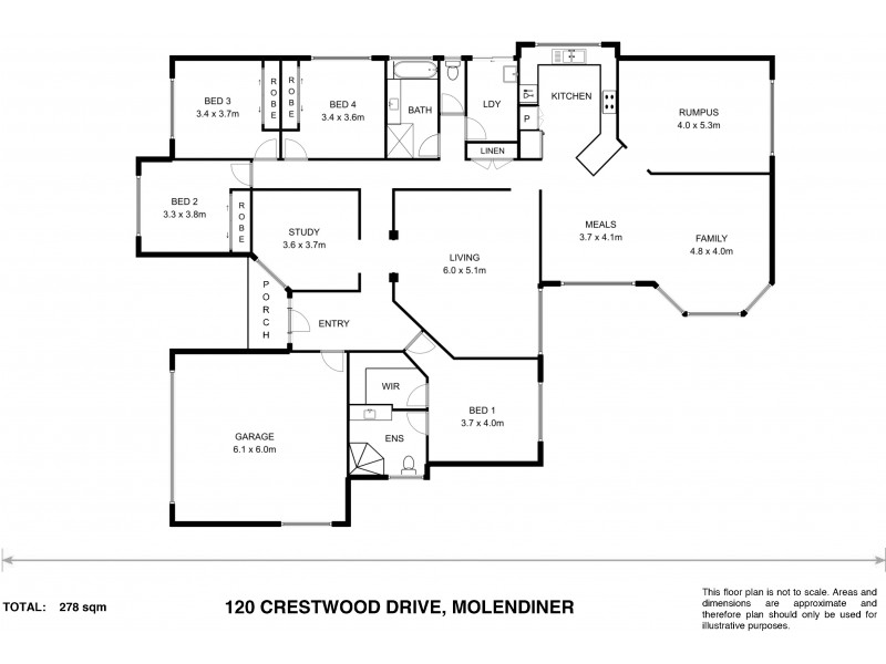 120 Crestwood Drive, Molendinar QLD 4214 Floorplan